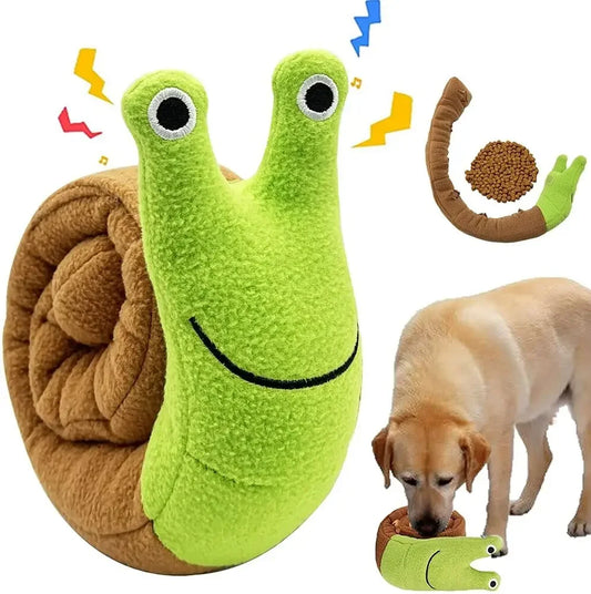 Snail Dog Puzzle Toy (slow feeder and interactive)