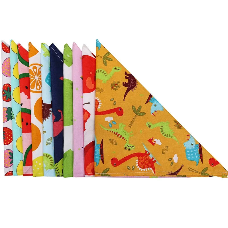 Cotton Dog Bandana/Scarf in Fruit Patterns