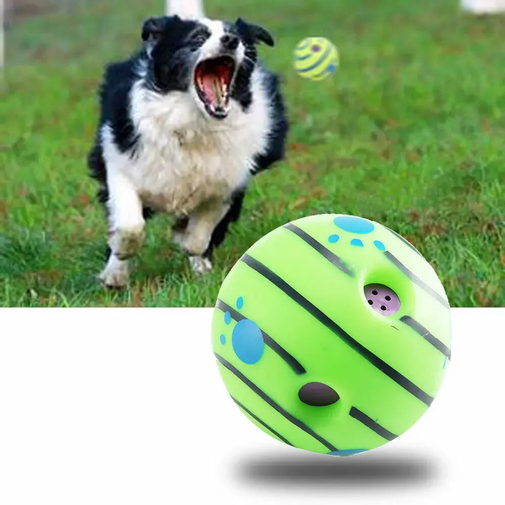 Interactive Dog ball w/ giggling sound