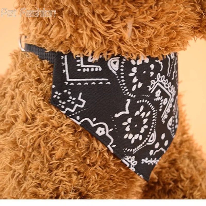 Adjustable Pet Cowboy Bandana/Scarf Collar for Dogs & Cats